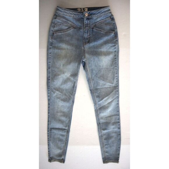 We The Free OB1036256 Women's Sz 25 Light Wash CRVY High Rise Denim Jeans - Picture 1 of 12